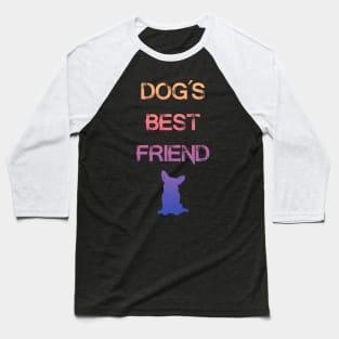 Dog's Best Friend - Multicolor Baseball T-Shirt